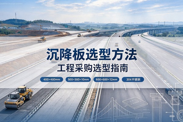 洞头沉降板选择方法