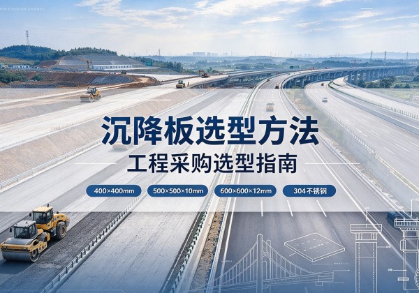 洞头沉降板选择方法