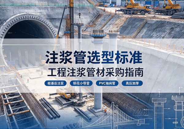 洞头注浆管选型标准